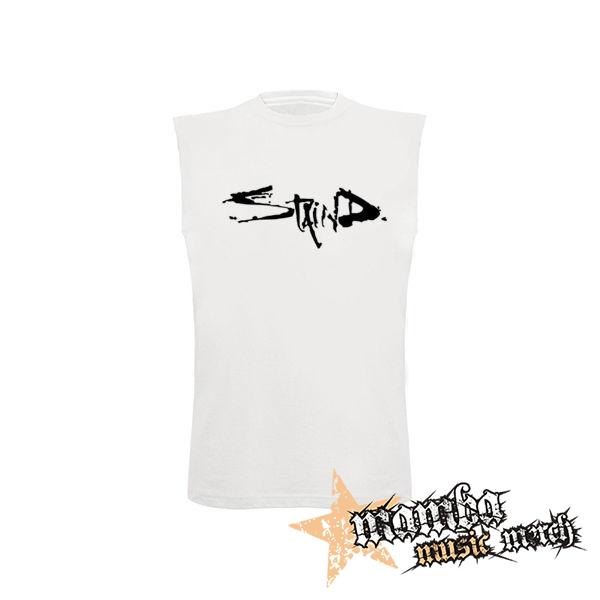 STAIND - Logo - biele pánske tričko bez rukávov
