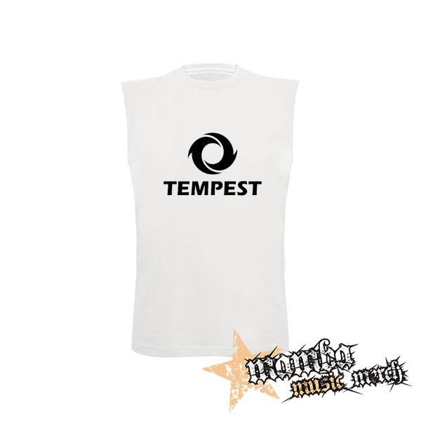 TEMPEST - Logo Kpop Band - biele pánske tričko bez rukávov