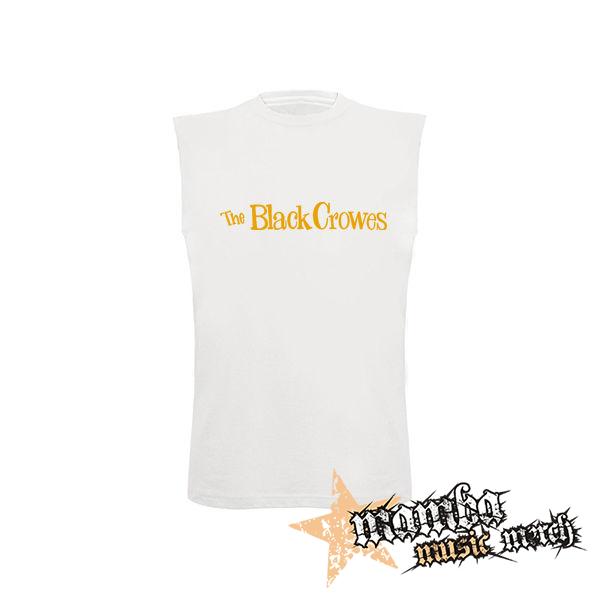 THE BLACK CROWES - Logo - biele pánske tričko bez rukávov