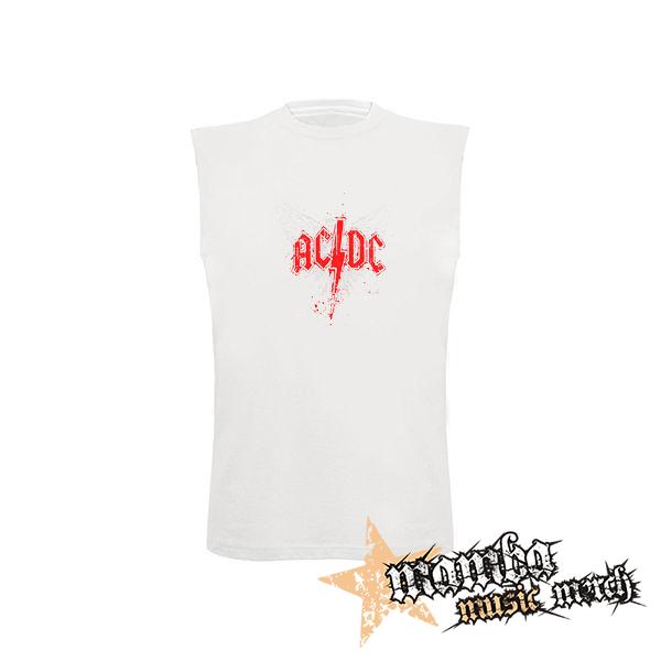 ACDC - Wings - biele detské tričko bez rukávov