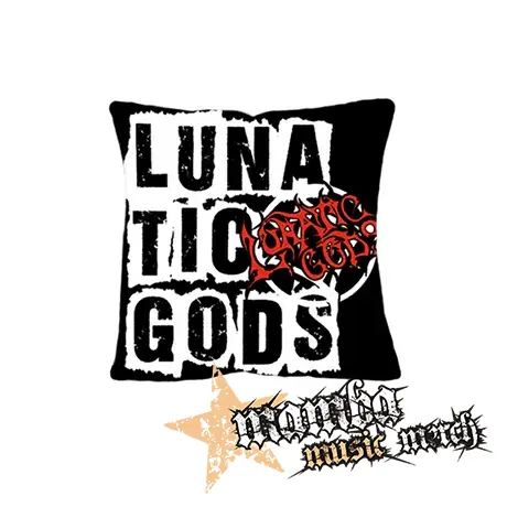 LUNATIC GODS - Logo Lunatic Gods - vankúš