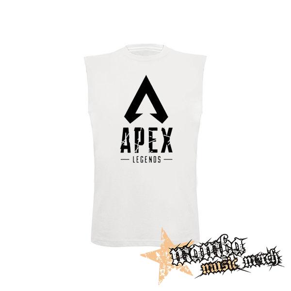 APEX LEGENDS - Logo & Znak - biele detské tričko bez rukávov