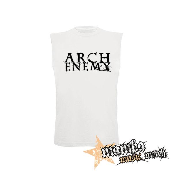 ARCH ENEMY - Logo - biele detské tričko bez rukávov