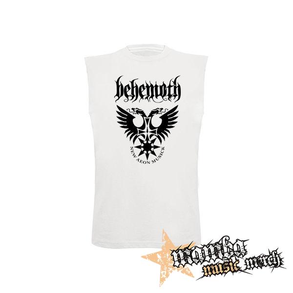 BEHEMOTH - New Aeon Musick - biele detské tričko bez rukávov
