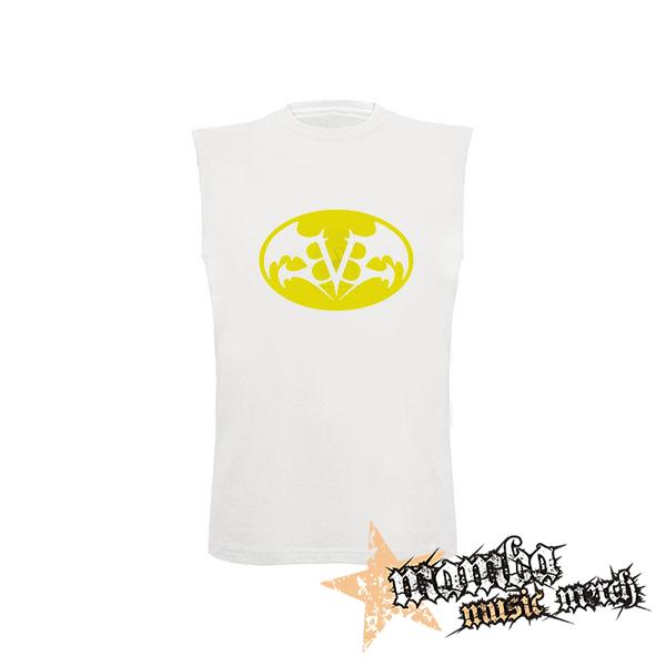 BLACK VEIL BRIDES - Batman Logo - biele detské tričko bez rukávov