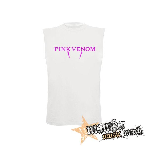 BLACKPINK - Pink Venom - biele detské tričko bez rukávov