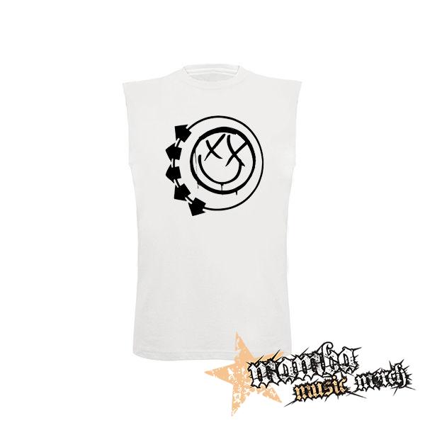 BLINK 18 - Smile - biele detské tričko bez rukávov