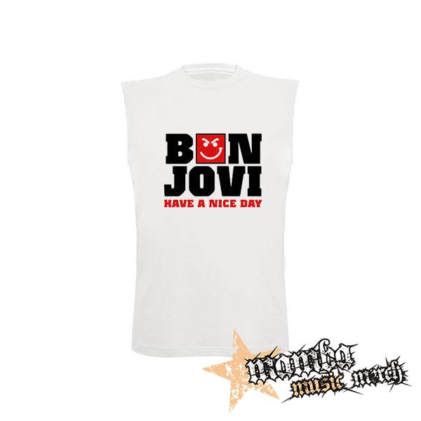 BON JOVI - Have A Nice Day - biele detské tričko bez rukávov