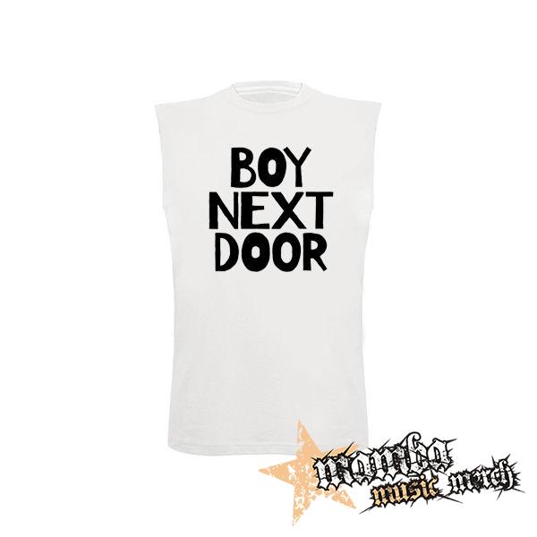 BOYNEXTDOOR - Logo Kpop Band - biele detské tričko bez rukávov