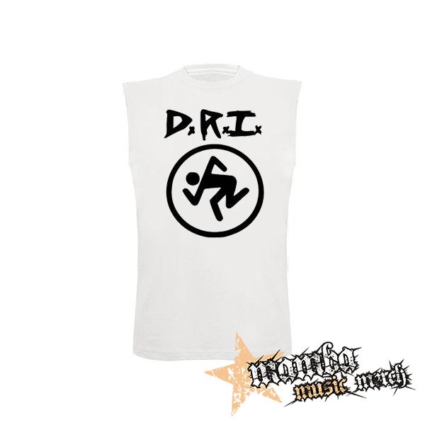 D.R.I. - Logo Symbol - biele detské tričko bez rukávov