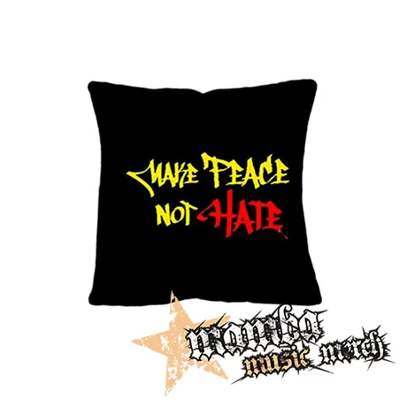 MAKE PEACE NOT HATE - vankúš