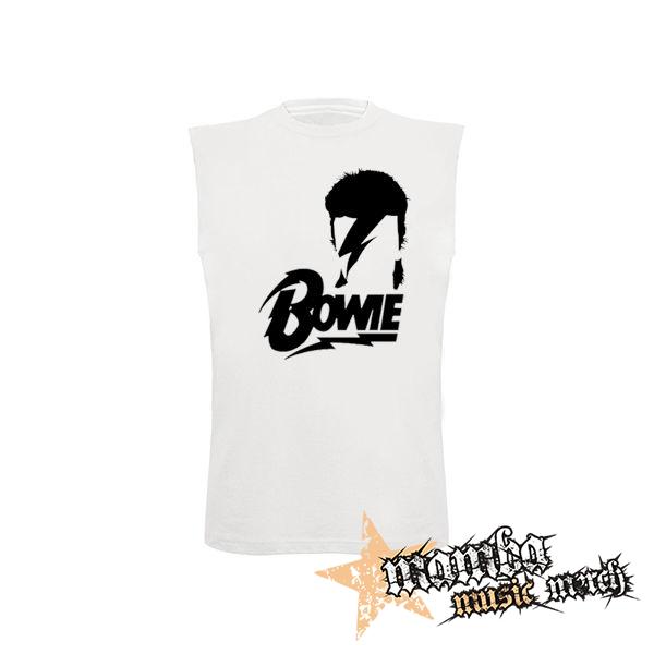 DAVID BOWIE - Portrait Symbol - biele detské tričko bez rukávov