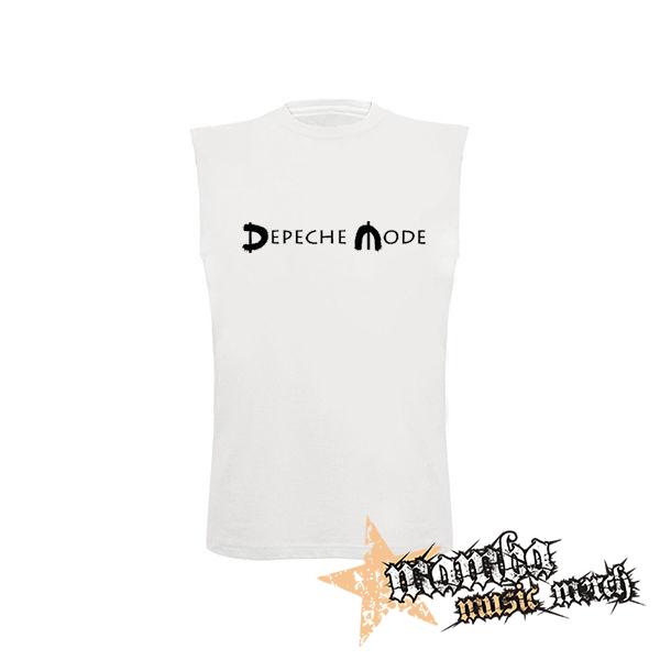 DEPECHE MODE - Spirit Logo - biele detské tričko bez rukávov