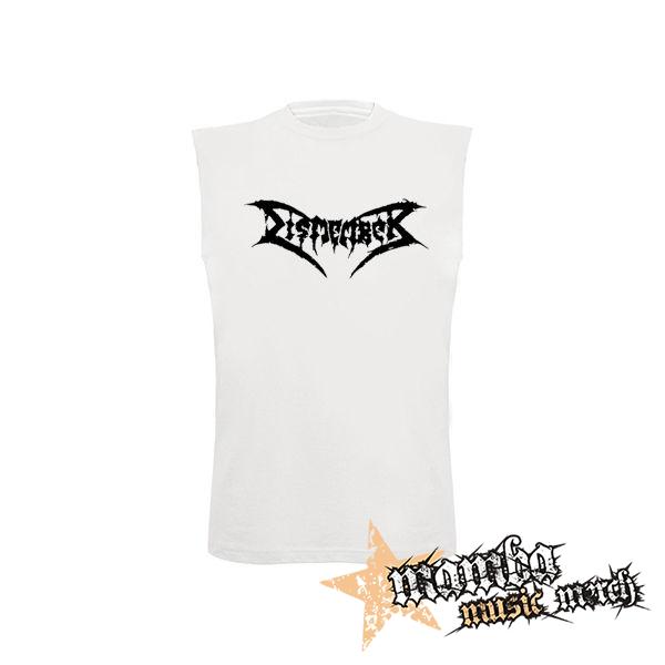 DISMEMBER - Logo - biele detské tričko bez rukávov