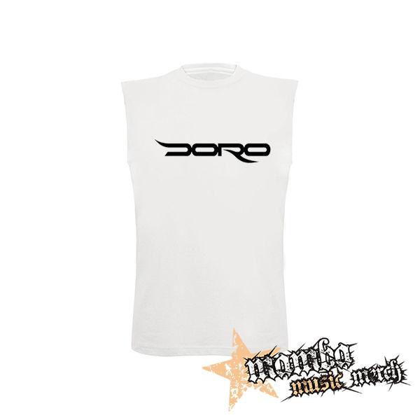 DORO - Doro Pesch Logo - biele detské tričko bez rukávov