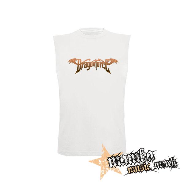 DRAGONFORCE - Logo 2 - biele detské tričko bez rukávov