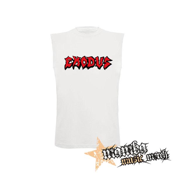 EXODUS - Logo - biele detské tričko bez rukávov
