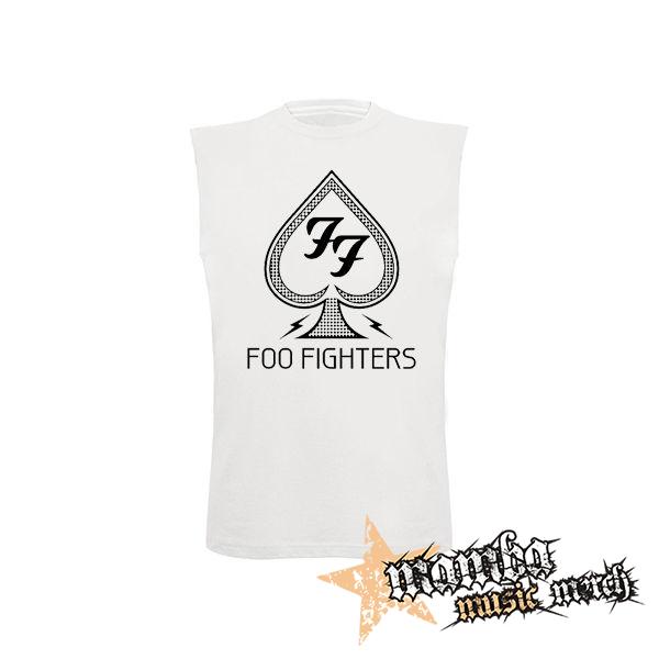 FOO FIGHTERS - Aces - biele detské tričko bez rukávov