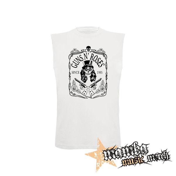 GUNS N ROSES - Since 1985 - biele detské tričko bez rukávov