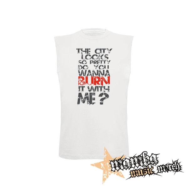 HOLLYWOOD UNDEAD - City - biele detské tričko bez rukávov