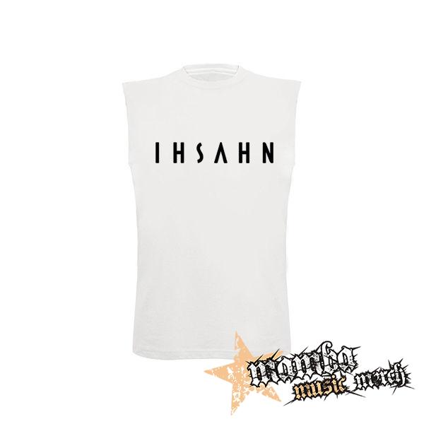 IHSAHN - Logo - biele detské tričko bez rukávov