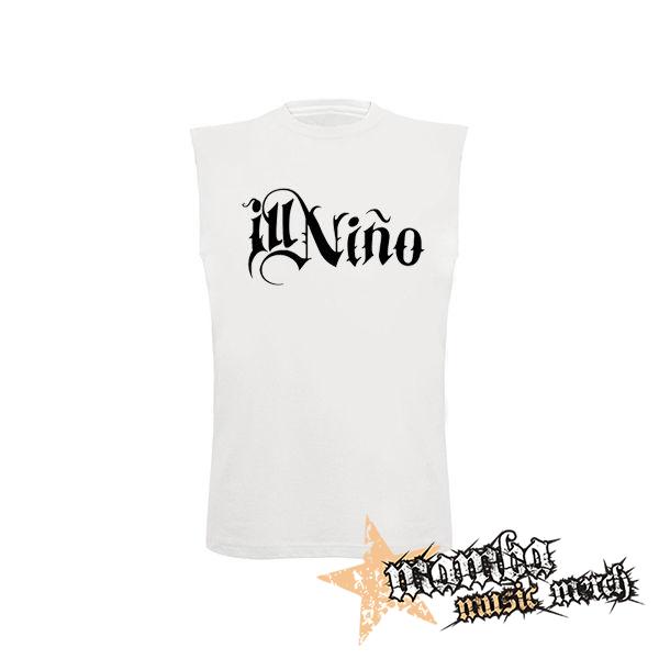 ILL NINO - Logo - biele detské tričko bez rukávov
