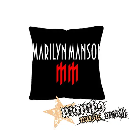 MARILYN MANSON - Logo Crest - vankúš