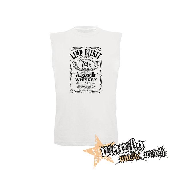 LIMP BIZKIT - Jack Daniels Motive - biele detské tričko bez rukávov