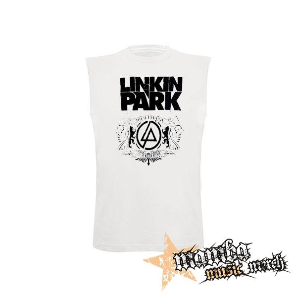 LINKIN PARK - Road To Revolution - biele detské tričko bez rukávov