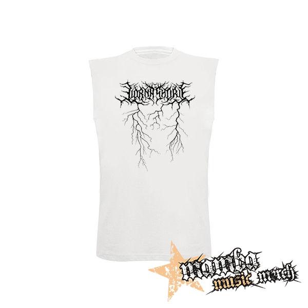 LORNA SHORE - Logo Tree - biele detské tričko bez rukávov