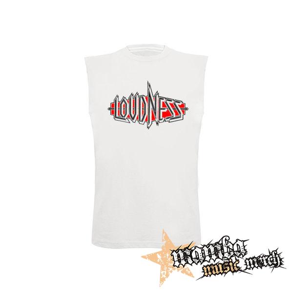 LOUDNESS - Logo Band - biele detské tričko bez rukávov