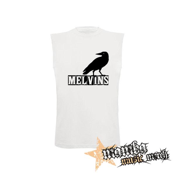 MELVINS - Logo - biele detské tričko bez rukávov