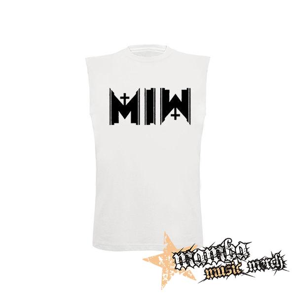 MOTIONLESS IN WHITE - Cemetery Logo - biele detské tričko bez rukávov
