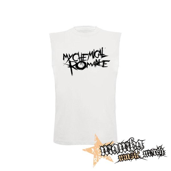 MY CHEMICAL ROMANCE - Logo - biele detské tričko bez rukávov