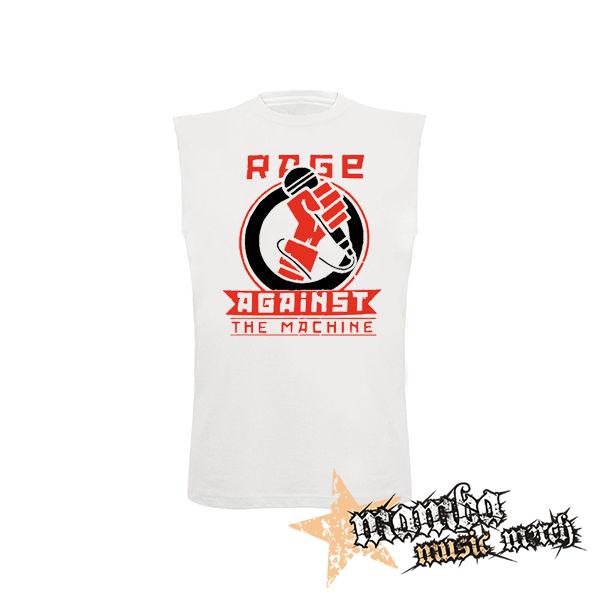 RAGE AGAINST THE MACHINE - Revolution - biele detské tričko bez rukávov
