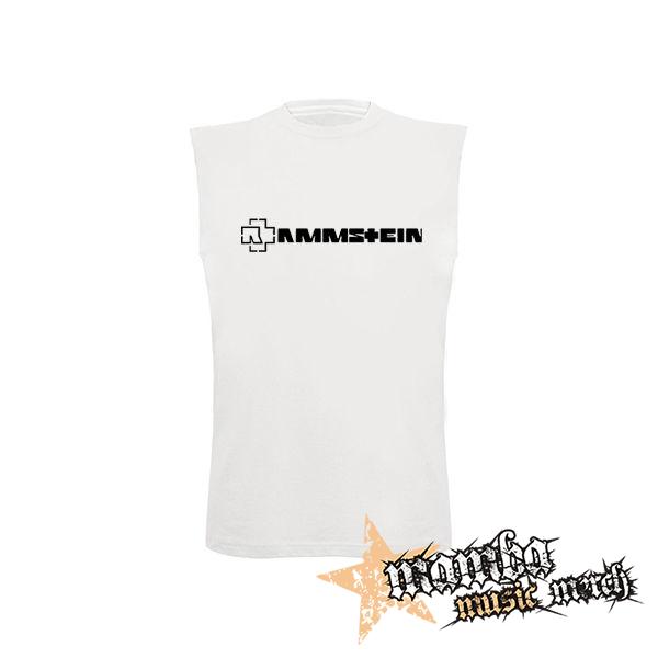 RAMMSTEIN - Logo - biele detské tričko bez rukávov