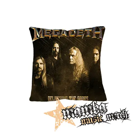 MEGADETH - Delivering The Goods - vankúš