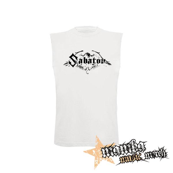 SABATON - Eagle - biele detské tričko bez rukávov