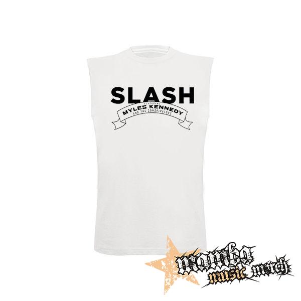 SLASH - Conspirators Myles Kennedy - biele detské tričko bez rukávov