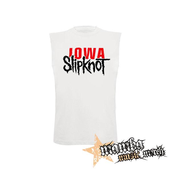 SLIPKNOT - Iowa - biele detské tričko bez rukávov