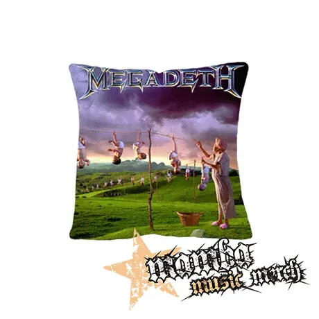 MEGADETH - Youthanasia - vankúš