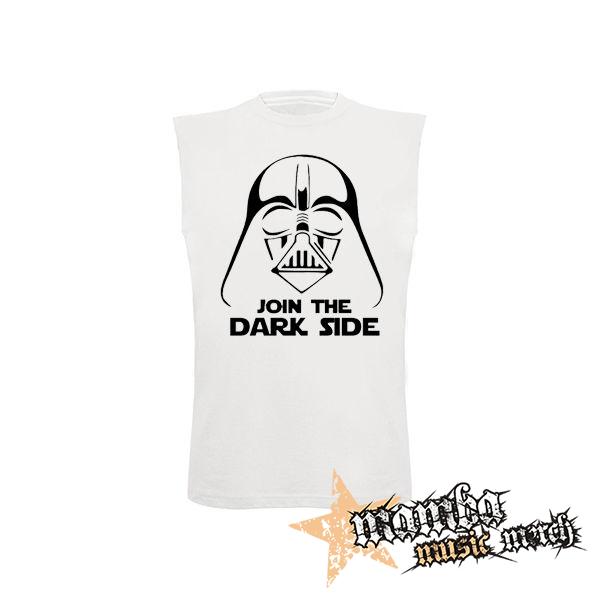 STAR WARS - Join The Dark Side - biele detské tričko bez rukávov