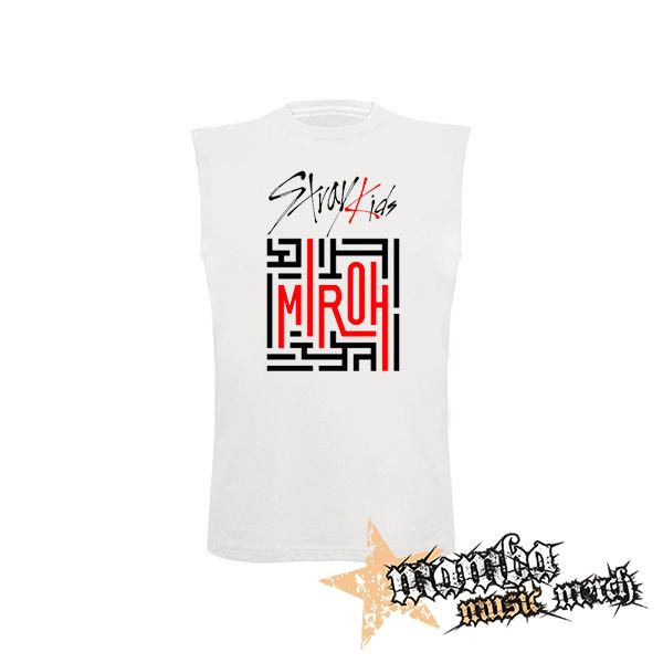STRAY KIDS - MIROH Cover Album - biele detské tričko bez rukávov