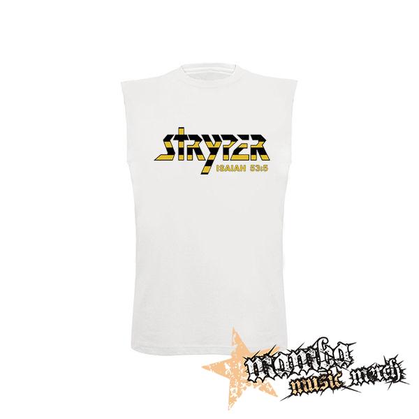 STRYPER - Logo - biele detské tričko bez rukávov