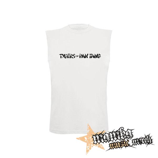TYGERS OF PAN TANG - Logo Black - biele detské tričko bez rukávov