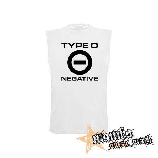 TYPE O NEGATIVE - Logo Crest - biele detské tričko bez rukávov