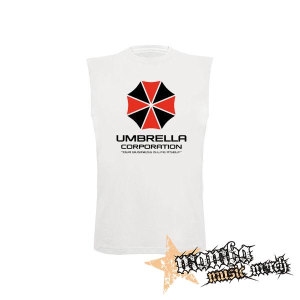 UMBRELLA CORPORATION - Our Business Is Life Itself - biele detské tričko bez rukávov