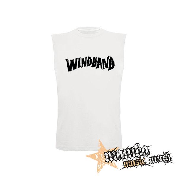 WINDHAND - Logo - biele detské tričko bez rukávov