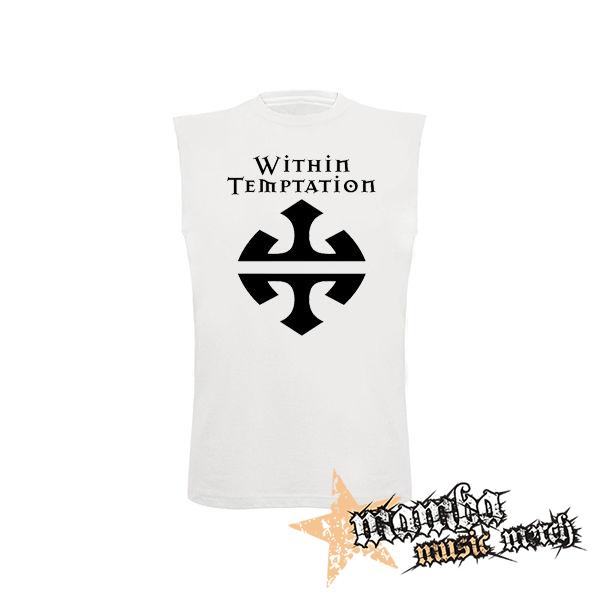 WITHIN TEMPTATION - Logo - biele detské tričko bez rukávov