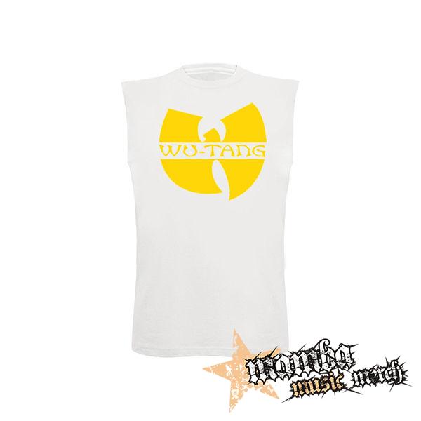 WU TANG CLAN - Yellow Logo - biele detské tričko bez rukávov